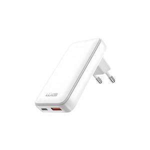 Winner Group - Nabíjecí adaptér GaN 1xUSB-A + 1xUSB-C 30W bílá WINSIGA30CAZA obraz