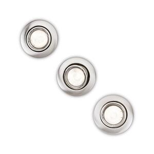 Philips Massive 59243/17/E7 - SADA 3x Bodové svítidlo ESALS RECESSED 1xGU10/50W/230V matný chrom obraz