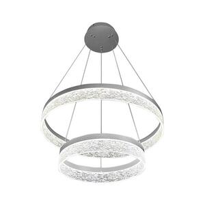 LED Lustr na lanku GALA LED/54W/230V pr. 60 cm stříbrná ML2243 obraz