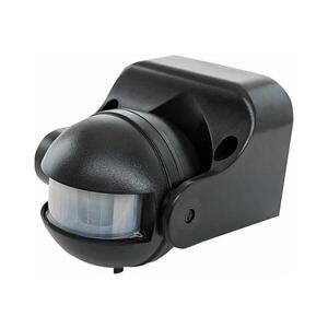Greenlux Venkovní senzor pohybu PIR 1200W/230V IP44 černá obraz