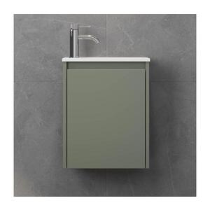 BATH DELUXE Koupelnová skříňka s umyvadlem COMO 40 cm zelená 09-040-11-88-02 obraz