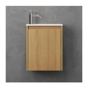 BATH DELUXE Koupelnová skříňka s umyvadlem COMO 40 cm dub 09-040-11-86-02 obraz
