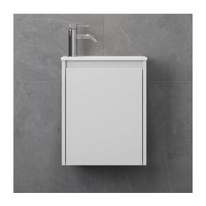 BATH DELUXE Koupelnová skříňka s umyvadlem COMO 40 cm matná bílá 09-040-11-01-02 obraz