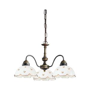 Kolarz 731.83.160 - Lustr na řetězu NONNA 3xE27/75W/230V květiny rose gold 731.83.160 obraz