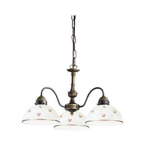 Kolarz 731.83.170 - Lustr na řetězu NONNA 3xE27/75W/230V květiny rose gold 731.83.170 obraz