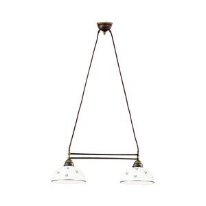 Kolarz 731.82.170 - Lustr na lanku NONNA 2xE27/75W/230V květiny rose gold 731.82.170 obraz