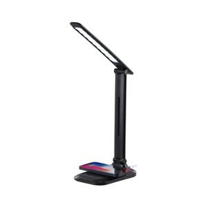 09106L - LED Stm stolní lampa s bez nabíjením QI LUMI LED/7W/230V černá 09106L obraz