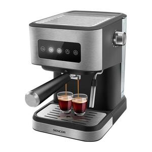 Sencor - Pákový kávovar espresso 1050W/230V černá/matný chrom 41018329 obraz