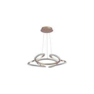 Searchlight 66110CP - LED Stmívatelný lustr na lanku DOODLE LED/40W/230V mosaz 66110CP obraz
