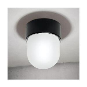 Orion - Stropní svítidlo OSTIA 1xE27/40W/230V pr. 9, 8 cm černá DL 7-795/1 schwarz/Kera obraz
