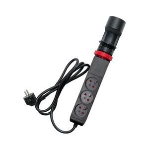 - Prodl. kabel s uchycením na stůl 3Z Typ E + 2xUSB-A + 1xUSB-C 1, 5m černá 52001087 obraz