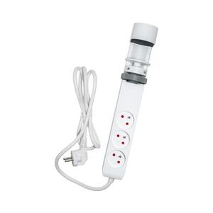 - Prodl. kabel s uchycením na stůl 3Z Typ E + 2xUSB-A + 1xUSB-C 1, 5m bílá 52001088 obraz