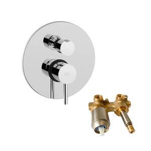 Paffoni - Sprchová baterie pro podomítkovou instalaci LIGHT lesklý chrom LIG019CR obraz
