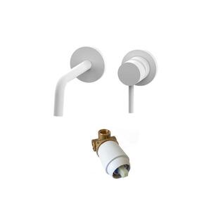 Paffoni - Umyvadlová baterie pro podomítkovou instalaci LIGHT matná bílá LIG006BO70 obraz