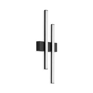 Telefunken - LED Venkovní nástěnné svítidlo 2xLED/4W/230V IP44 černá 313005TF obraz