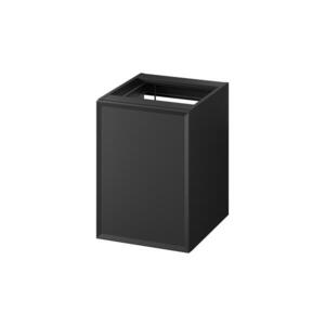 Cersanit S1022-012 -Závěsná koup. skříňka s košem na prádlo MILLE 40x45 cm černá S1022-012 obraz