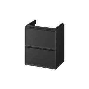 Cersanit S1021-006-Závěs. koupel. skříňka pod umyvadlo MILLE SLIM 50x35 cm černá S1021-006 obraz