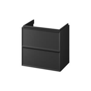 Cersanit S590-100 -Závěs. koupel. skříňka pod umyvadlo MILLE SLIM 60x38 cm černá S590-100 obraz