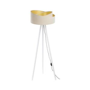 Stojací lampa GALAXY 1xE27/60W/230V krémová/bílá AS0465+BS0391 obraz