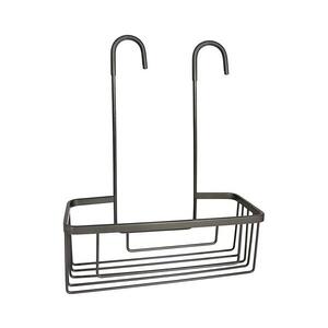Gedy - Závěsná police do sprchy SMART 37, 5x30 cm metalicky šedá 248981 obraz