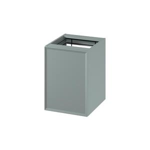 Cersanit S1022-010-Závěs. koup. skříňka s košem na prádlo MILLE 40x45 cm mintová S1022-010 obraz