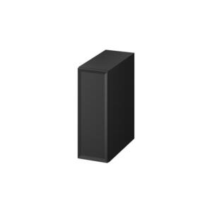 Cersanit S1022-007 - Závěsná koupelnová skříňka MILLE 20x45 cm matná černá S1022-007 obraz