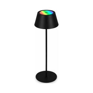Brilo - LED RGB St nab dotyk stolní lampa KIKI LED/2, 6W/5V IP44 2600 mAh černá 7466015 obraz