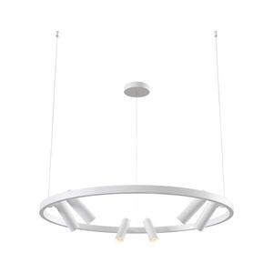 Maytoni MOD102PL-L42W - LED Lustr na lanku SATELLITE LED/42W/230V bílá MOD102PL-L42W obraz