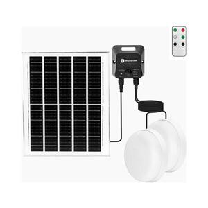B.V. - SADA 2x LED Solární stropní svítidlo LED/3, 7V 12000 mAh IP65 + DO B1020135L obraz