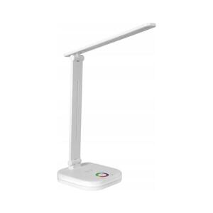 SmartLED LED RGBW Stmívatelná stolní lampa s bezdrátovým nabíjením LED/7W/5V USB bílá 1225 obraz