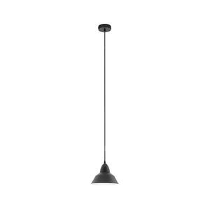 Eglo 54514 - LED Lustr na lanku 1xE27/6W/230V černá 54514 obraz