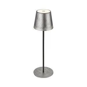 Brilo - LED St nab dotyk stolní lampa KIKI LED/2, 6W/5V IP44 2600 mAh stříbrná 7438-214 obraz