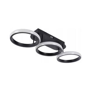 SmartLED LED Stmívatelné stropní svítidlo LED/30W/230V 3000-6500K černá Wi-Fi Tuya + DO 6845 obraz