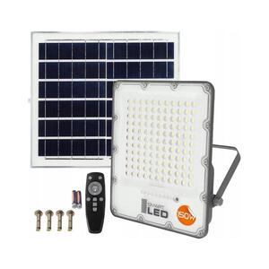 SmartLED LED Stmívatelný solární reflektor LED/150W/3, 2V 5000K 15000 mAh IP65 černá + DO 6977 obraz