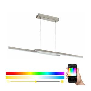 Eglo 33232 - LED RGBW Stm. lustr na lanku FRAIOLI-C LED/34W/230V matný chrom 33232 obraz