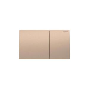 Geberit 115.622.QB.1-Splachovací tlačítko 70 25x14, 6 cm kart. červená zlatá 115.622.QB.1 obraz