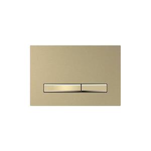 Geberit 115.672.QF.2-Splachovací tlačítko 50 24, 6x16, 4 cm kartáčovaná mosaz 115.672.QF.2 obraz