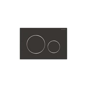 Geberit 115.882.14.1 - Splachovací tlačítko 20 24, 6x16, 4 cm matná černá 115.882.14.1 obraz