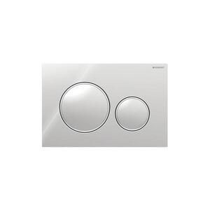 Geberit 115.882.KH.1 - Splachovací tlačítko 20 24, 6x16, 4 cm matný chrom 115.882.KH.1 obraz