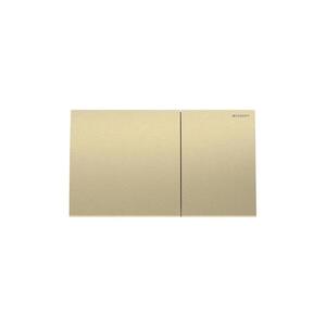 Geberit 115.622.QF.1 - Splachovací tlačítko 70 25x14, 6 cm kartáčovaná mosaz 115.622.QF.1 obraz