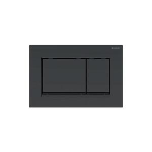 Geberit 115.883.16.1 - Splachovací tlačítko 30 24, 6x16, 4 cm matná černá 115.883.16.1 obraz