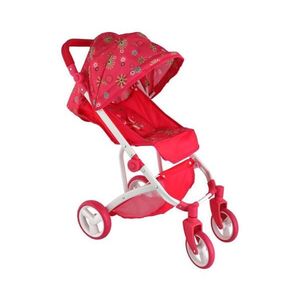 Teddies Sportovní kočárek pro panenky červená 00160019 obraz