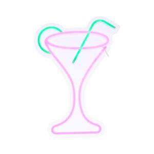 Atmosphera - LED Neonová nástěnná dekorace COCTAIL LED/5V 213734 obraz