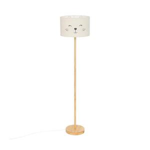 Atmosphera - Dětská stojací lampa FÉLIX 1xE27/40W/230V kočka 200509 obraz