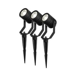 ZBLOS10RGBW3-SADA 3x LED RGBW Stm. venk. lampa LED/3W/230V IP65 Wi-Fi Tuya ZBLOS10RGBW3 obraz