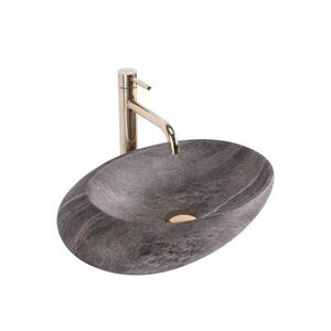 REA-U6649 - Umyvadlo na desku ROXY 31x49 cm keramika/imitace kamene REA-U6649 obraz