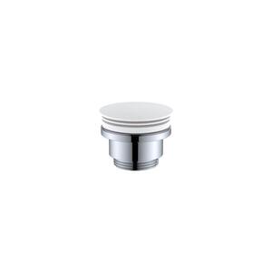 BATH DELUXE Umyvadlová výpusť RODBY pr. 6, 6 cm bílá 33-004-05-01-04 obraz