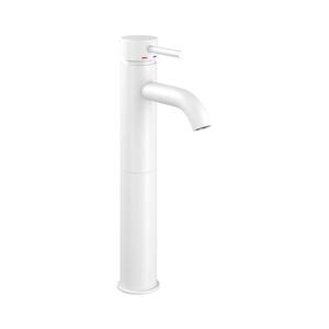 BATH DELUXE Umyvadlová baterie DRAGOR 29 cm matná bílá 28-005-02-01-00 obraz