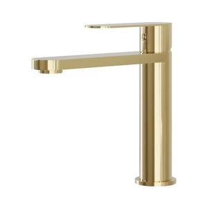 BATH DELUXE Umyvadlová baterie TARNBY 17, 3 cm lesklá mosaz 28-017-02-64-02 obraz