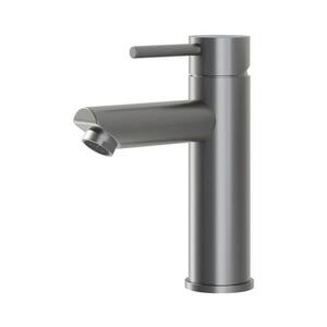 BATH DELUXE Umyvadlová baterie RINGSTED 17, 8 cm práškově šedá 28-017-03-73-02 obraz